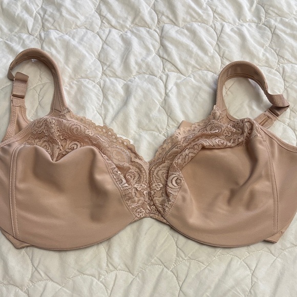 Glamorise Elegance Comfort Straps Wonderwire Bra - Picture 2 of 6